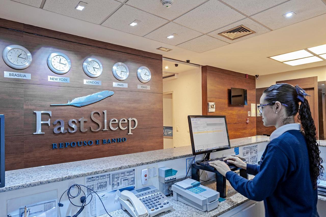 Fast Sleep Guarulhos By Slaviero Hoteis Bagian luar foto